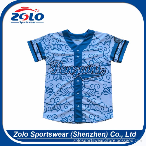 2017 new style promotional custom logo world baseball classic jersey